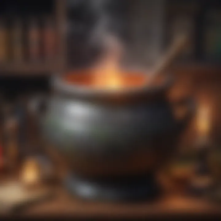 Mystical Potions Cauldron