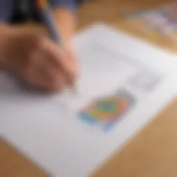 Innovative letter tracing activity