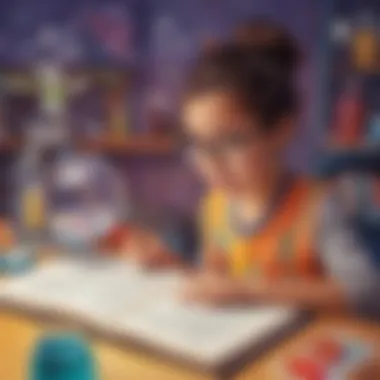 Innovative Learning Through Science Colorful and interactive science experiment for kids