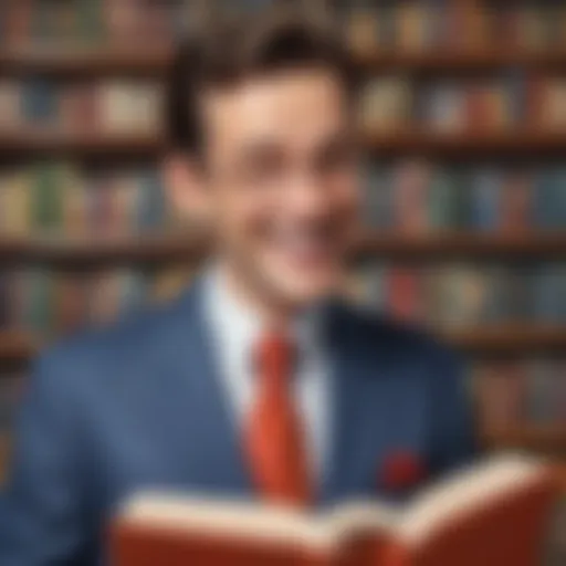 Sophisticated Humor Illustration
