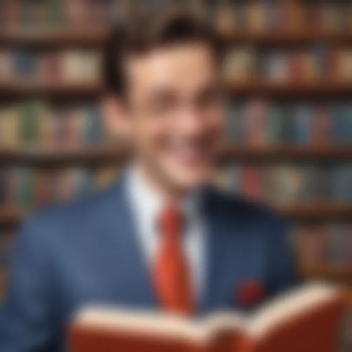Sophisticated Humor Illustration