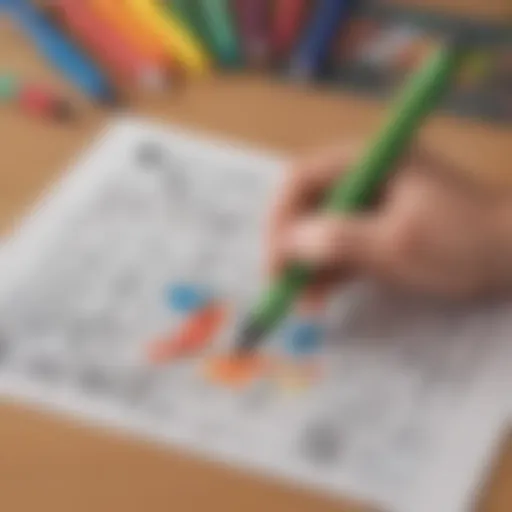 Creative classroom activities using markers