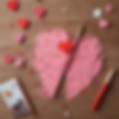 DIY Decorations for Valentine’s Day A DIY Valentine's Day decoration made by children