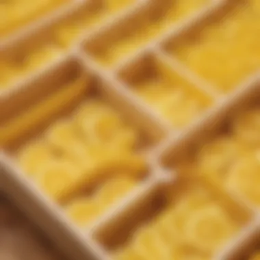 Lemon Zest Organization: Yellow Drawer Dividers Lemon Zest Organization: Yellow Drawer Dividers