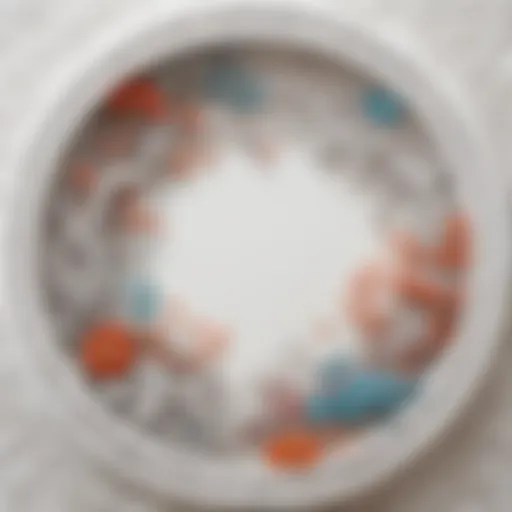 Intricate Zen Tangle art on white background