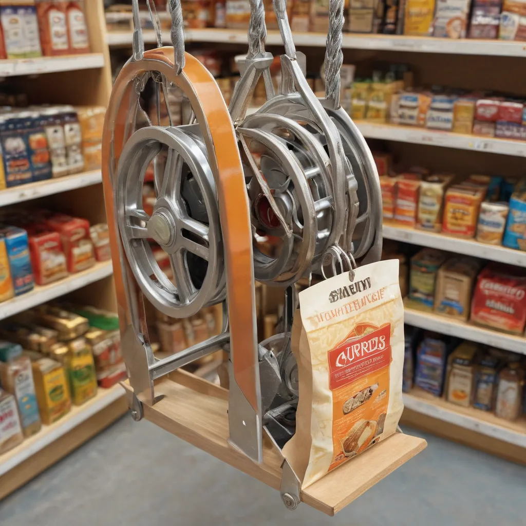 Revolutionizing Grocery Shopping: The Ingenious Pulley System for ...